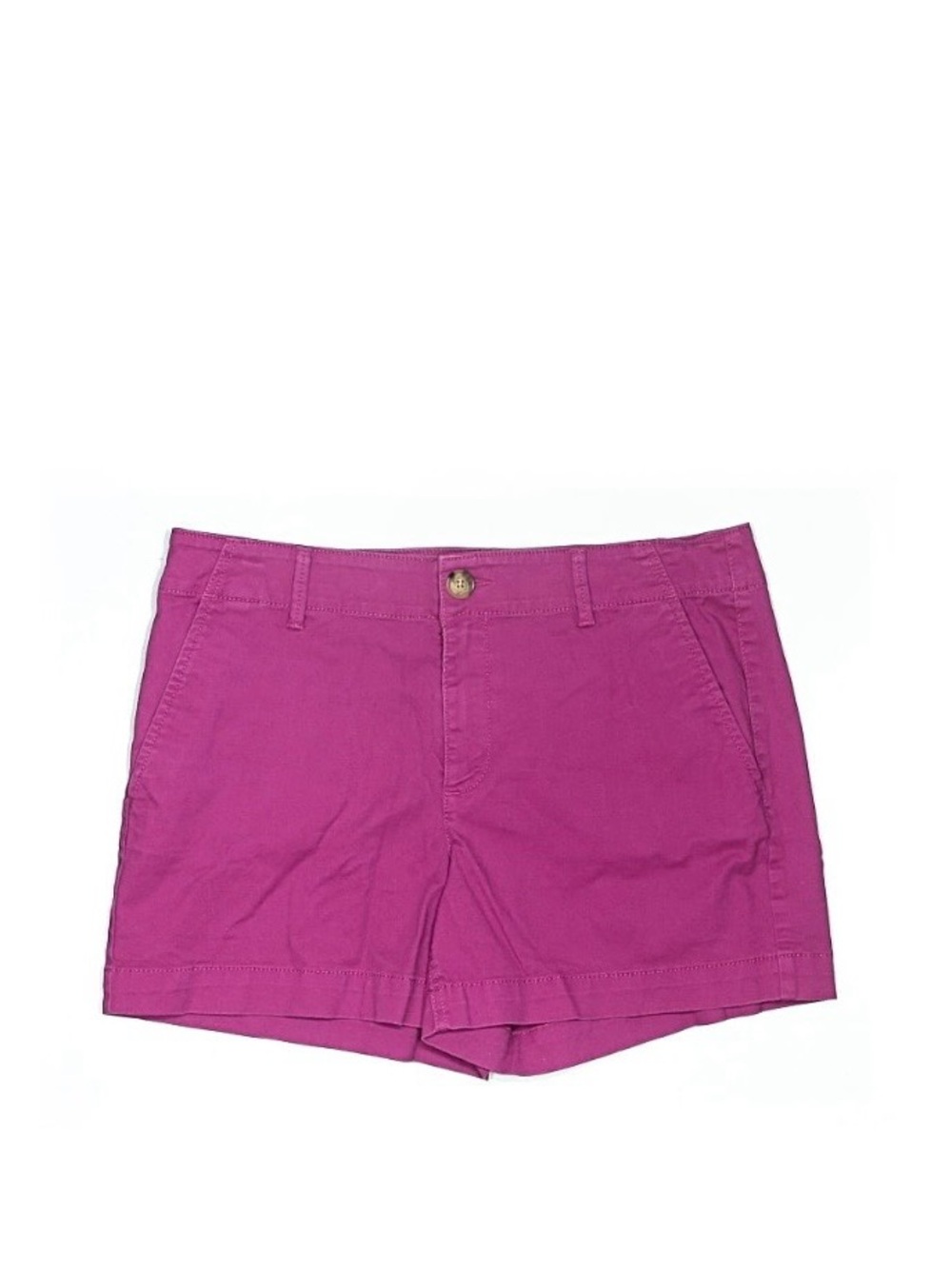 LOFT Fuchsia Casual Cotton Shorts